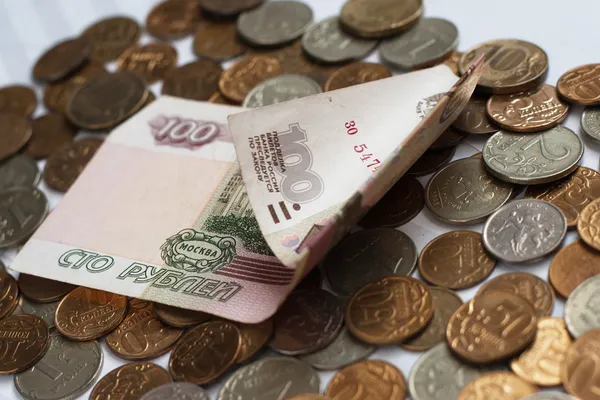 Russian Ruble — Stock Photo, Image