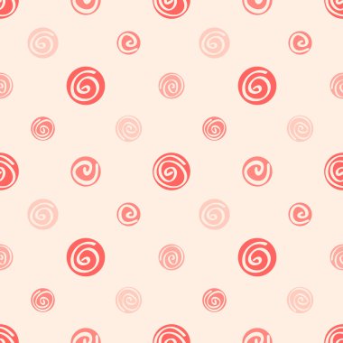 pembe yumuşak soyut seamless modeli, puantiyeli kumaş, adam