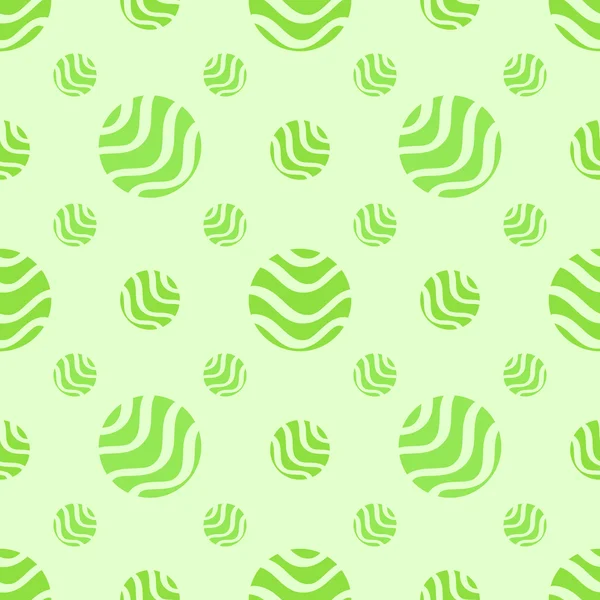 Gröna mjuka abstrakta sömlösa mönster, prickiga tyg, ba — Stock vektor