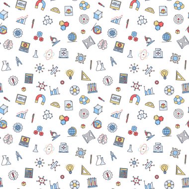 BTMM konsept öğrenme vektörü renkli, yaratıcı, pürüzsüz desen