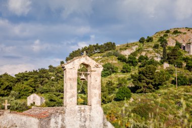 palaia chora, aegina, Yunanistan için antik kiliseler