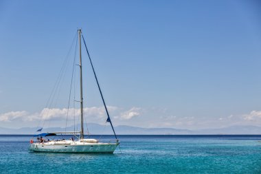 saronic gulf Körfezi içinde yat