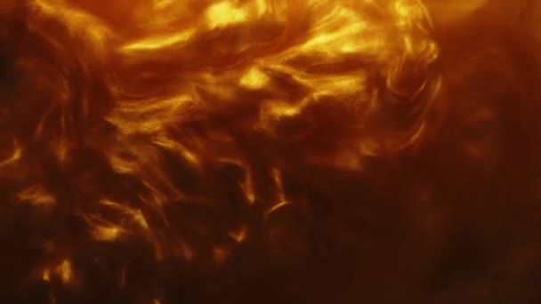 Дымчатые Краски Смешиваются Водой Абстрактный Фон Распространения Чернил Воде Рояль — стоковое видео