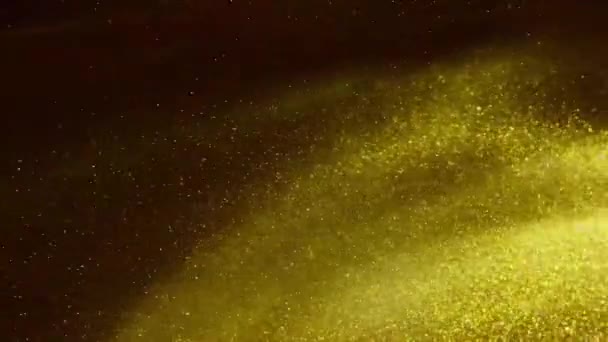 Füstös Festékfesték Keveredik Víz Alatt Tinta Vízben Való Terjedésének Elvont — Stock videók