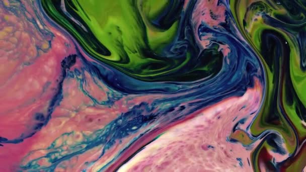 Pintura Ahumada Mezclada Bajo Agua Fondo Abstracto Difusión Tinta Agua — Vídeo de stock