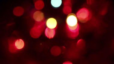 Işık sızıntıları bokeh arkaplanını kapatır. Gerçek ve organik kamera mercekleri görüntü sızdırıyor.
