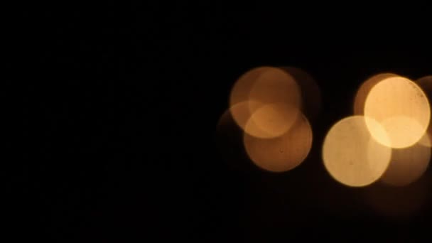 Світло Витікає Боке Кінематографічного Фону Світло Витікає Фоні Ефекту Анотація — стокове відео