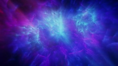 Yıldızlı derin uzay nebulası. Parlak ve canlı, çok renkli Starfield Sonsuz uzay arka planı nebula ve yıldızlarla dolu. Yıldız kümeleri, nebula dış uzay arkaplanı. 