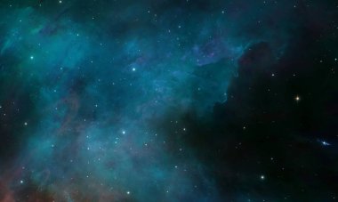 Nebula and galaxies and outer space background images. Starry sky with cosmic dust. Space star in the sky. Star clusters, Gas clouds, nebula, starfield, Glowing huge nebula with young stars. Space background. Artist rendered.