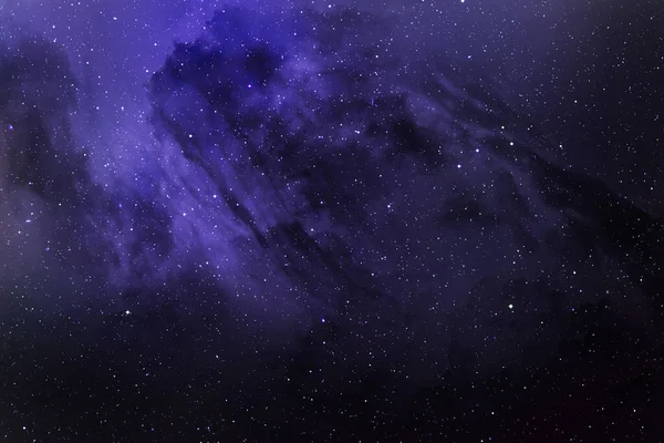 Cielo Estrellado Con Polvo Cósmico Estrella Espacial Cielo Cúmulos Estrellas —  Fotos de Stock