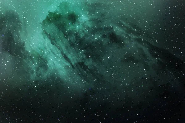 Sterrenhemel Met Kosmisch Stof Ruimtester Aan Hemel Sterrenhopen Gaswolken Nevel — Stockfoto
