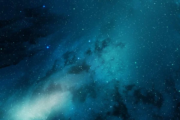 宇宙塵の星空 空の宇宙の星 ガス雲 星フィールド 若い星で巨大な星雲を成長させます 宇宙背景 アーティストレンダリング — ストック写真