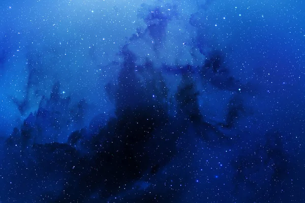 Cielo Stellato Con Polvere Cosmica Stella Spaziale Nel Cielo Ammassi — Foto Stock