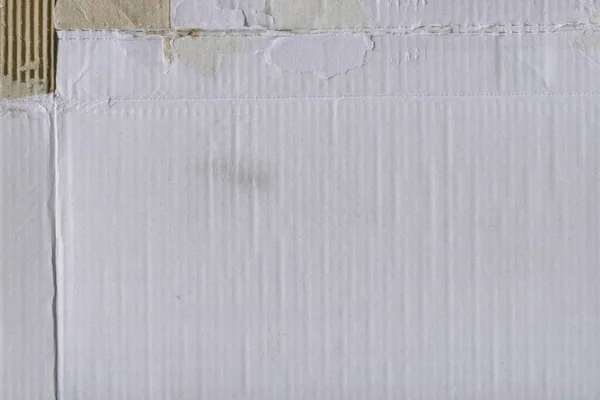 Wit Papier Karton Textuur Achtergrond Kartonnen Doos Textuur Achtergrond Grunge — Stockfoto