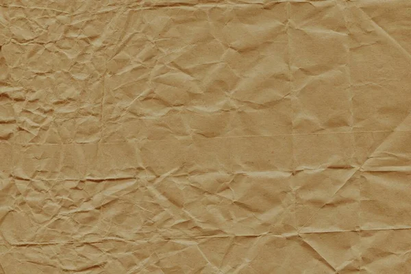 Heavily Creased Hard Paper Cardboard Texture Crumpled Grunge Vintage Old — Stock Photo, Image