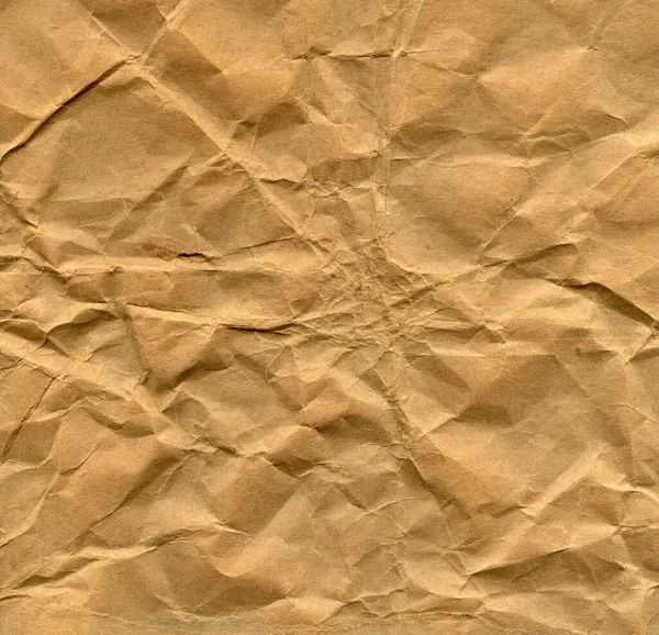 Heavily Creased Hard Paper Cardboard Texture Crumpled Grunge Vintage Old — Fotografia de Stock