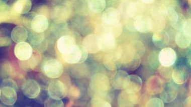 Soyut çok renkli yumuşak ışık bokeh arkaplanı. Doğal ve organik gece lambası arkaplanı.