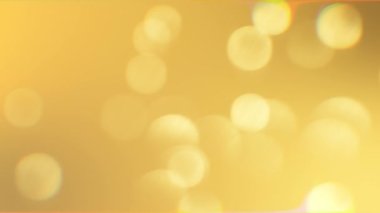 Altın rengi kahverengi bulanık bokeh ışığı. Soyut hareket arka planı altın parçacıkları parlıyor. Bokeh 'le parıldayan parçacıklar. Toz parçacıkları Siyah arkaplanda parlıyor.