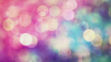 Gerçekçi ve organik gökkuşağı yumuşak ışık arkaplanı. Parlak yumuşak ışık soyut arkaplan örtüsü video.