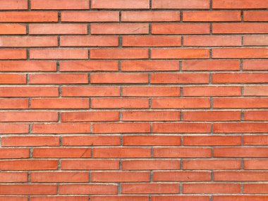 Görüntü ve grafikler için soyut tuğla duvar dokusu veya arkaplan. Gürültülü, kumlu ve posterli tuğla duvar eski ve eski moda bir desenle dokuyu kapat. 