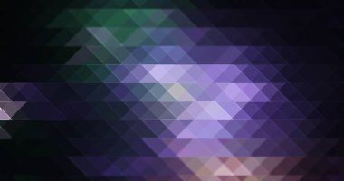 Soyutlanmış mozaik cam arka plan. Soyut geometrik üçgen pikselli cam deseni. Kilise eski anıt mozaik desen arka planı.