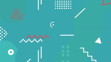 soyut geometrik şekiller modern desenler