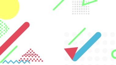 soyut geometrik şekiller modern desenler