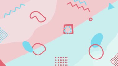 soyut geometrik şekiller modern desenler