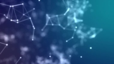 soyut pleksus arkaplanı, canlandırma 