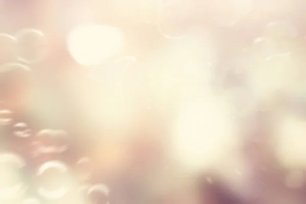 Closeup Defocused Soft Bubble Bokeh Shiny Background Light Leaks Overlay — 스톡 사진