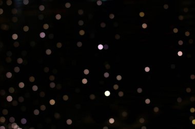 Everyday Night life Realistic and organic rainbow bokeh soft light background. shiny soft light bokeh abstract background overlay video. Realistic camera organic light leaks bokeh overlay background.