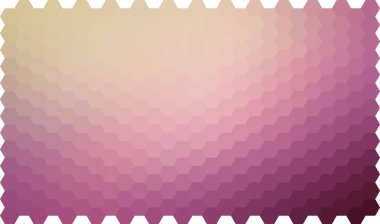hexagonal mosaic pattern background image. art style colors shifting from up to down left to right. Hexagon grid illustration background can be used for graphics design and videos.