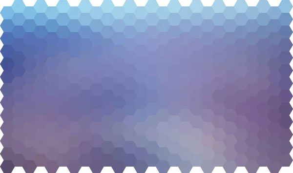 Hexagonal Mosaic Pattern Background Image Art Style Colors Shifting Left — Foto Stock