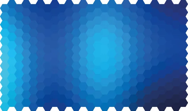 Hexagonal Mosaic Pattern Background Image Art Style Colors Shifting Left — Zdjęcie stockowe
