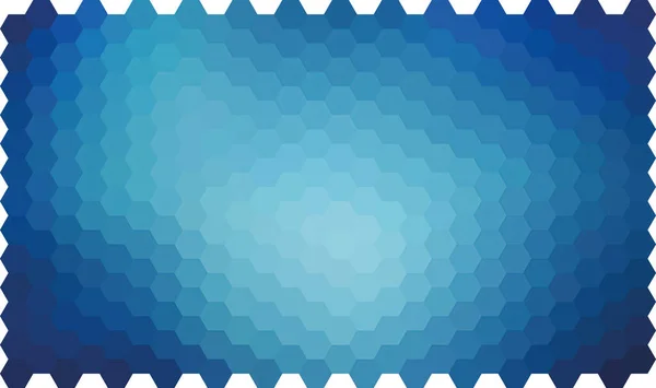 Hexagonal Mosaic Pattern Background Image Art Style Colors Shifting Left — Stockfoto