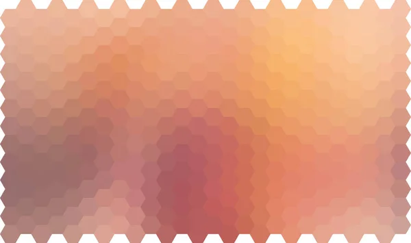 Hexagonal Mosaic Pattern Background Image Art Style Colors Shifting Left — Photo