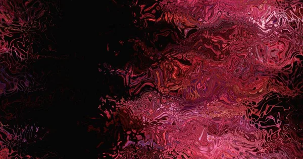 Still Life Liquid Surface Ripple Swirls Bright Illuminating Multicolor Abstract — Foto de Stock
