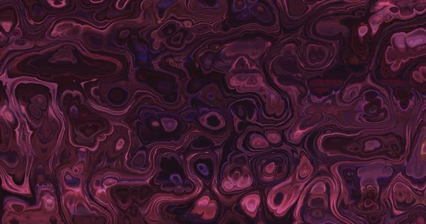 Still Life Liquid Surface Ripple Swirls Bright Illuminating Multicolor Abstract — Stock fotografie
