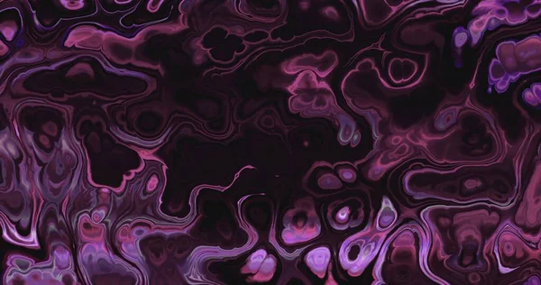 Still Life Liquid Surface Ripple Swirls Bright Illuminating Multicolor Abstract — Zdjęcie stockowe
