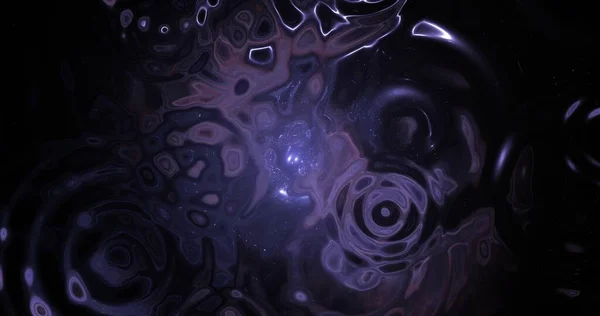 Still Life Liquid Surface Ripple Swirls Bright Illuminating Multicolor Abstract — Stock fotografie