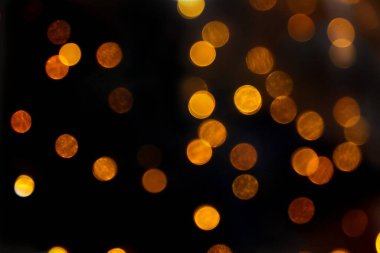 Golden bokeh soft light background. Golden glitter dust shiny sparkle bokeh abstract background overlay video.