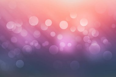 Defocused soft light glowing particle bokeh background. Abstract multi-color soft light bokeh background. Natural and organic abstract night light background overlay.