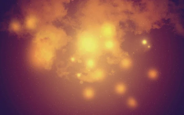 Glowing Particle Clouds Bokeh Background Light Leaks Overlay Bokeh Background — Stockfoto