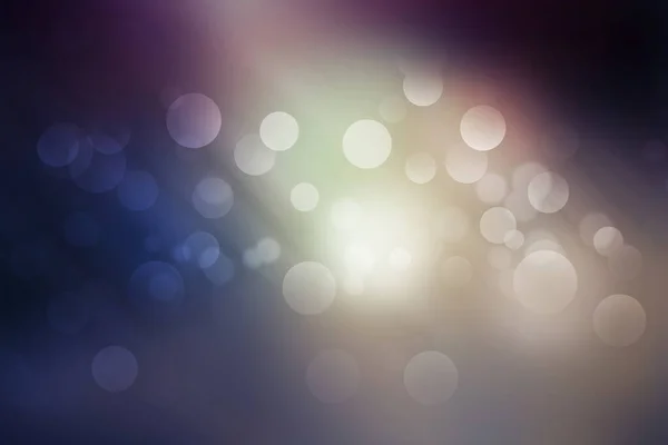 Defocused Soft Light Glowing Particle Bokeh Background Abstract Multi Color — Foto de Stock