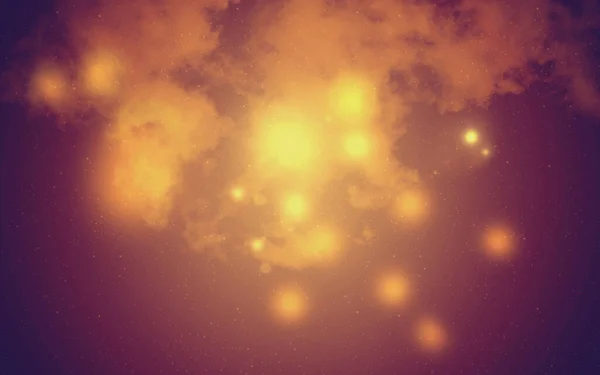 Glowing Particle Clouds Bokeh Background Light Leaks Overlay Bokeh Background — стоковое фото