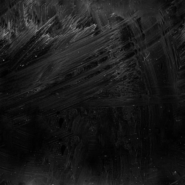 Grungy Texture Brush Strokes Black Background Grunge Chalkboard Blackboard Wallpaper — 图库照片