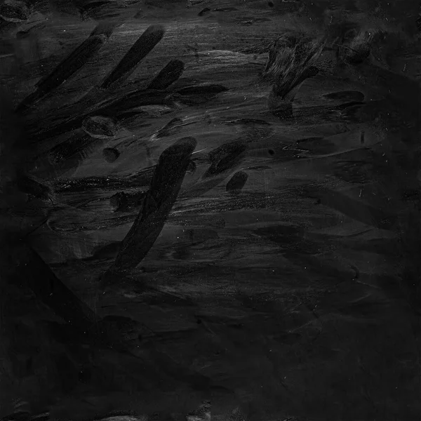 Grungy Texture Brush Strokes Black Background Grunge Chalkboard Blackboard Wallpaper — ストック写真