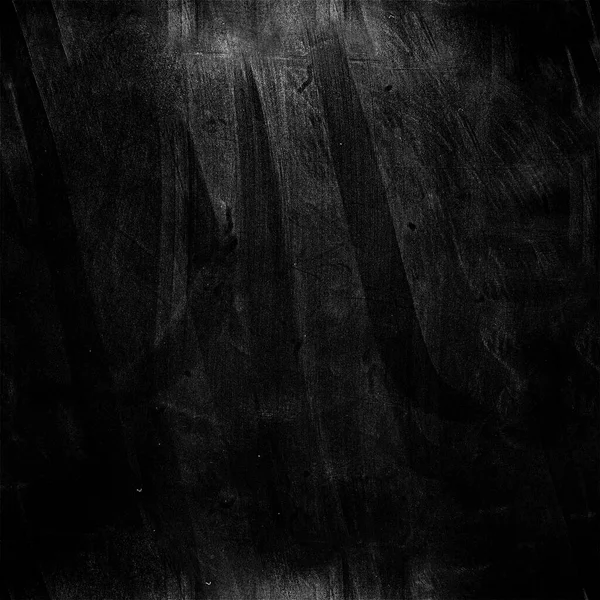 Grungy Texture Brush Strokes Black Background Grunge Chalkboard Blackboard Wallpaper — 图库照片
