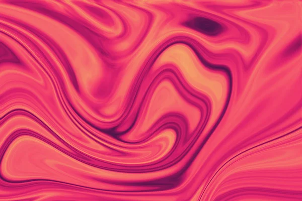 Abstract Psychedelic Liquid Fluid Pastel Color Liquid Gradient Paint Mixing — Stockfoto