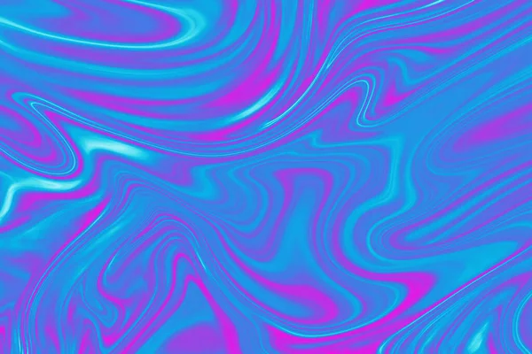 要旨サイケデリック液体 パステルカラーの液体グラデーションペイント混合背景 エレガントなパステルレインボーユニコーンの背景 液体の色爆発の背景 柔らかいネオングリッチ効果ホログラムグラデーション壁紙 — ストック写真